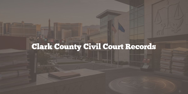Clark County Civil Court Records