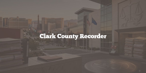 Clark County Recorder